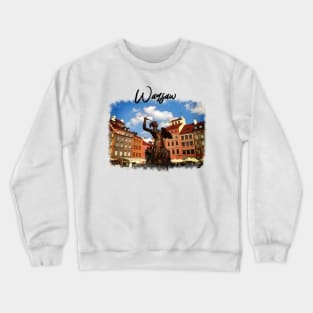 Warsaw, Poland Crewneck Sweatshirt